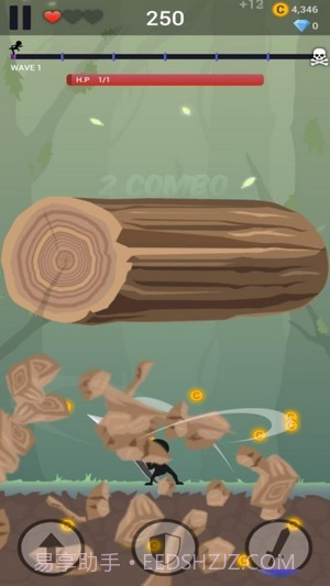 黑暗游侠火柴人截图1