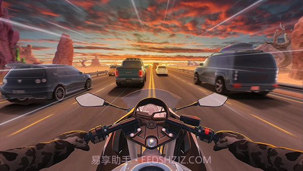 摩托车赛车手截图2