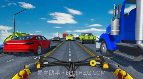 疯狂的交通自行车骑士3D截图3