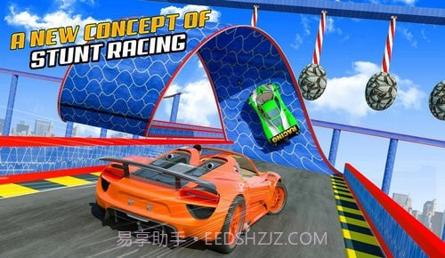 超级英雄GT赛车特技截图3