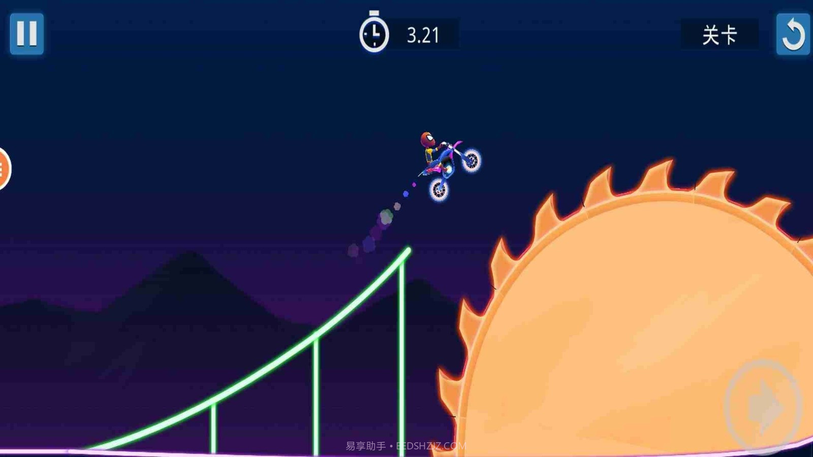 蜘蛛虾摩托特技驾驶截图2 蜘蛛虾摩托特技驾驶截图2