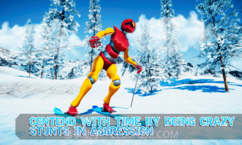 滑雪板下坡截图2