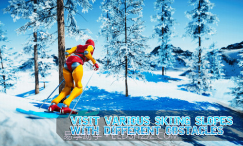 滑雪板下坡截图3