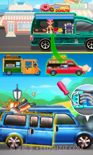 改造炫酷快餐车截图3