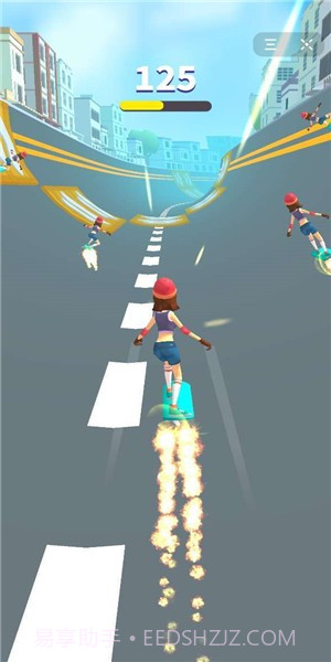 滑板冲冲冲截图2 滑板冲冲冲截图2