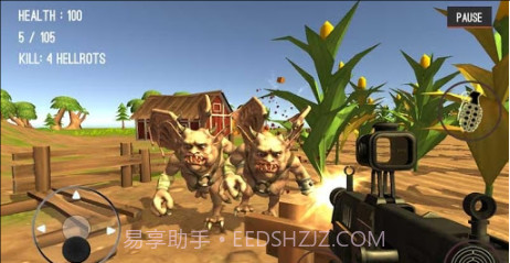 怪物狩猎城市射击安卓修改无限金币版截图3