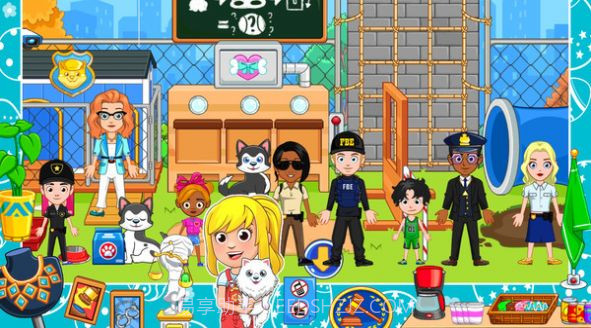 迷你小镇城堡警察局截图3