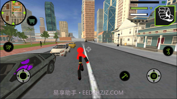 蝙蝠蜘蛛侠绳索英雄截图2