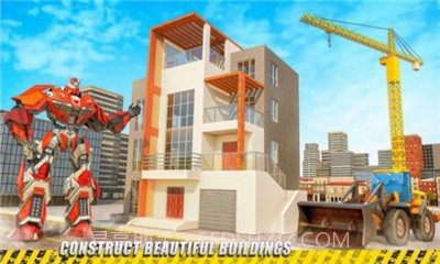 变形机器人挖掘机模拟器截图2