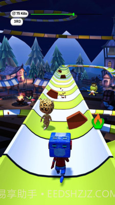 人类滑道跑酷截图1