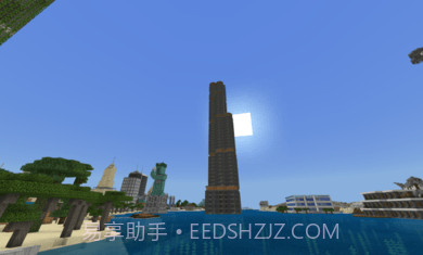 我的世界火炮模组和新奥肖尔城地图截图3