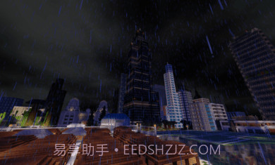 我的世界火炮模组和新奥肖尔城地图截图1