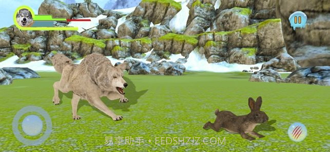 狼模拟器3D的野生动物截图3