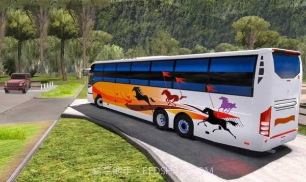 巴士山地驾驶截图1