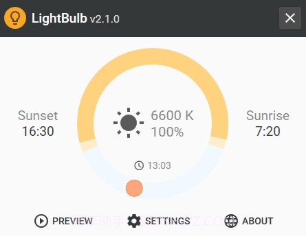 LightBulb屏幕色温自动调节截图1