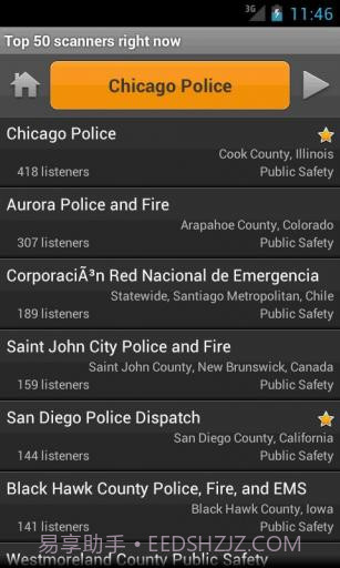 无线电扫描仪 Scanner Radio Pro截图2