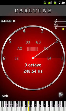 人声音域测试软件(CarlTune)截图1 人声音域测试软件(CarlTune)截图1