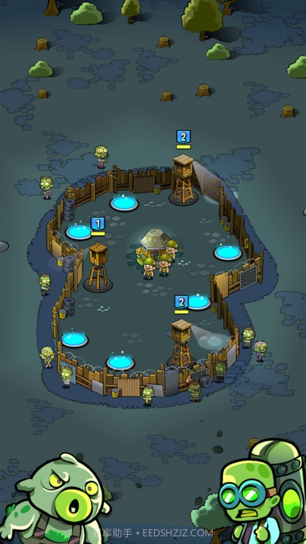 僵尸突袭大战截图4 僵尸突袭大战截图4