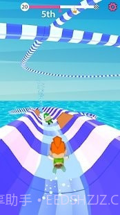 3D水上滑梯截图1 3D水上滑梯截图1