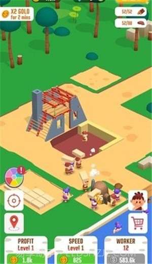 闲置丛林生存建筑大亨截图2 闲置丛林生存建筑大亨截图2