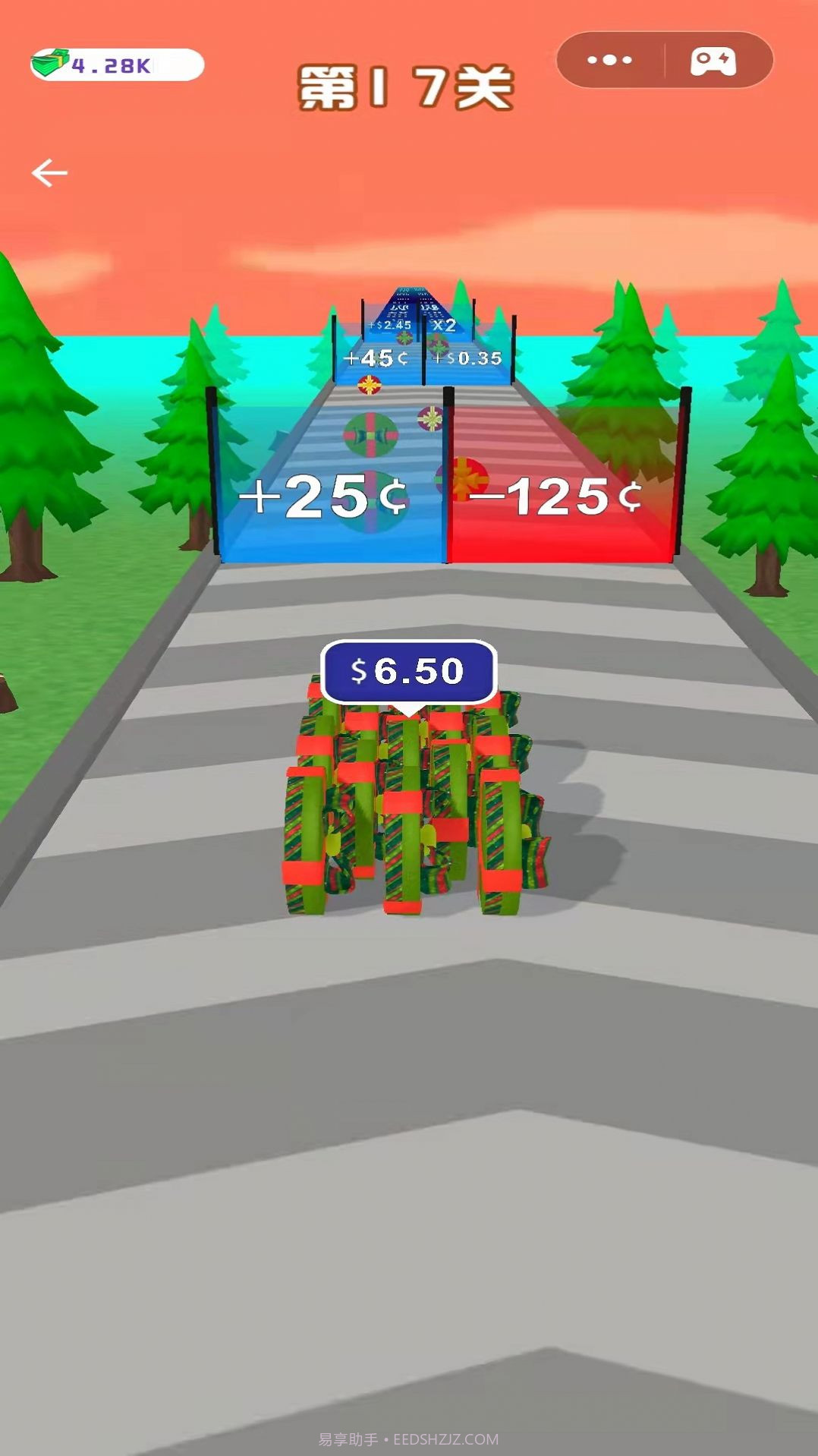 疯狂捡钞票3D截图1