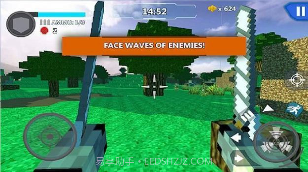 方块人战争生存截图3