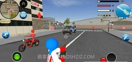 火柴人队长绳索英雄截图1 火柴人队长绳索英雄截图1