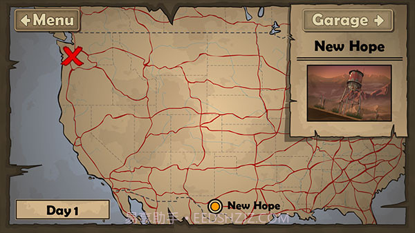 战车撞僵尸v1.0.36截图1