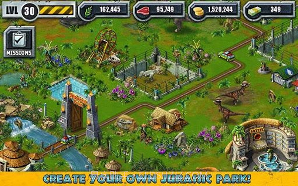 建设侏罗纪公园截图2