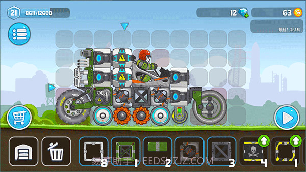 暴爽疯狂赛车无限金币无限钻石版截图3