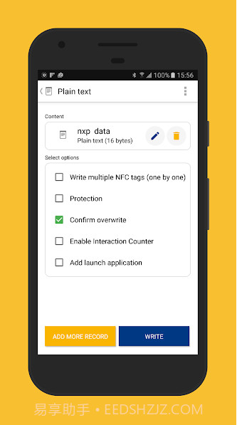 NFC TagWriter by NXP截图1 NFC TagWriter by NXP截图1