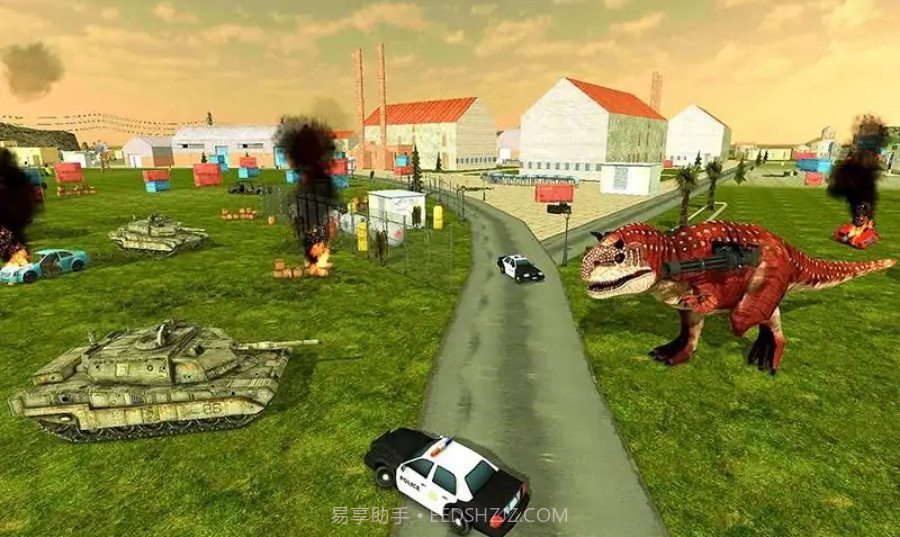 恐龙城市大战截图1 恐龙城市大战截图1