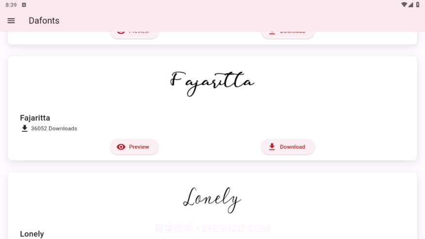 DaFont字体截图2