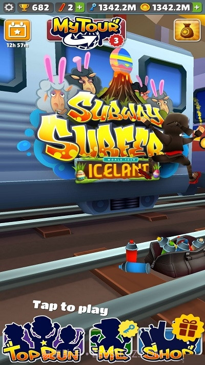 地铁跑酷SubwaySurf截图2 地铁跑酷SubwaySurf截图2