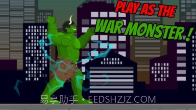 绿巨人摧毁城市截图1