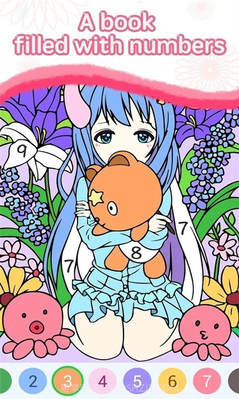 秘密花园暖暖涂色最新版截图1