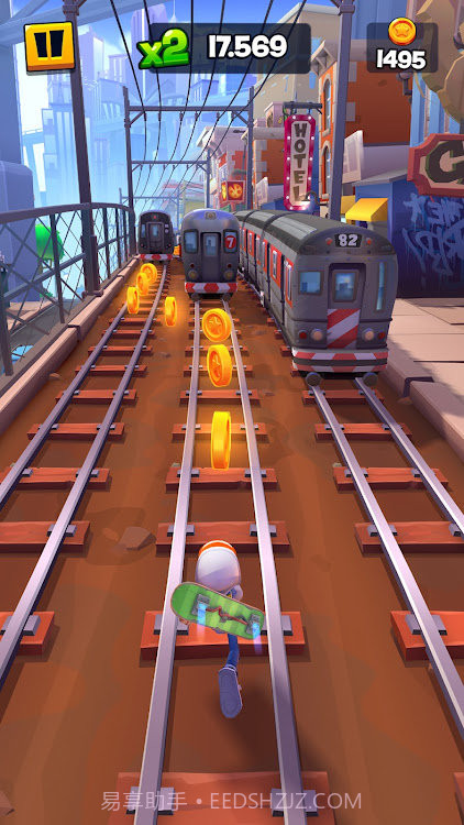 滑板英雄跑酷免费版截图2