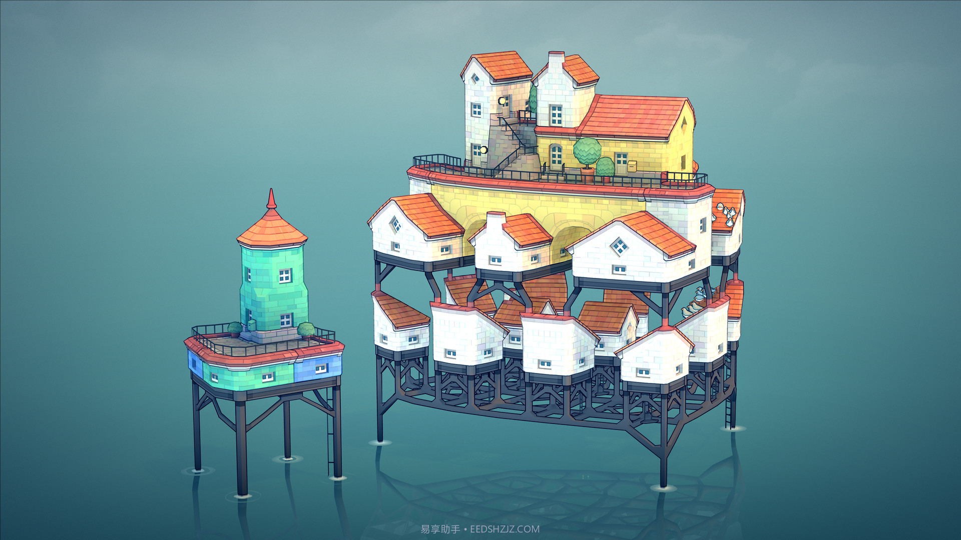 城镇叠叠乐Townscaper免费版截图3