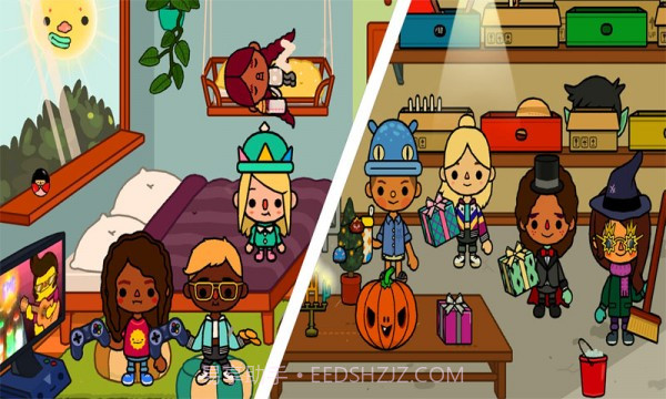 迷你小镇房屋设计截图4