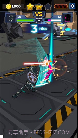 火柴人战斗太空侵略者截图1