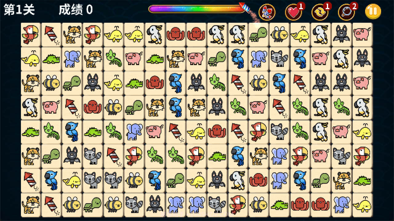 动物世界连连看免费截图3