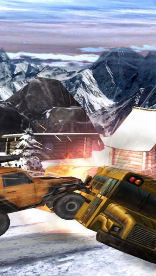 战车撞僵尸3D截图2 战车撞僵尸3D截图2