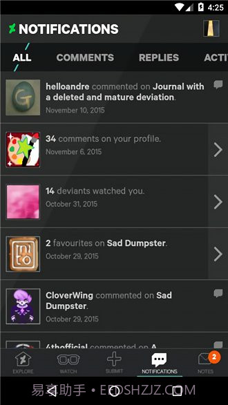 deviant art截图2 deviant art截图2