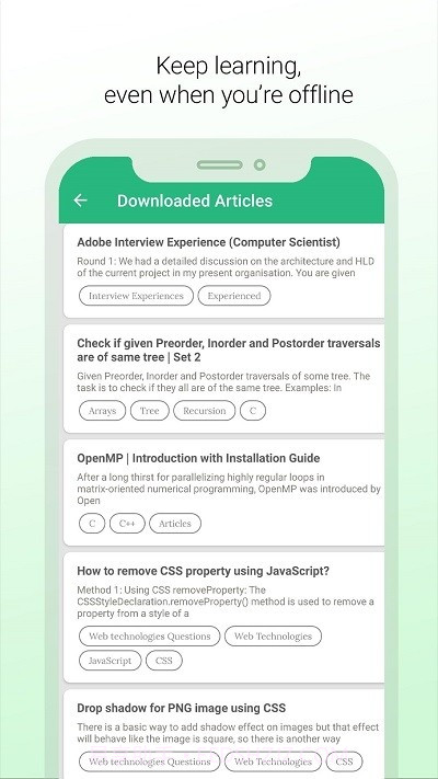 GeeksforGeeks截图2 GeeksforGeeks截图2