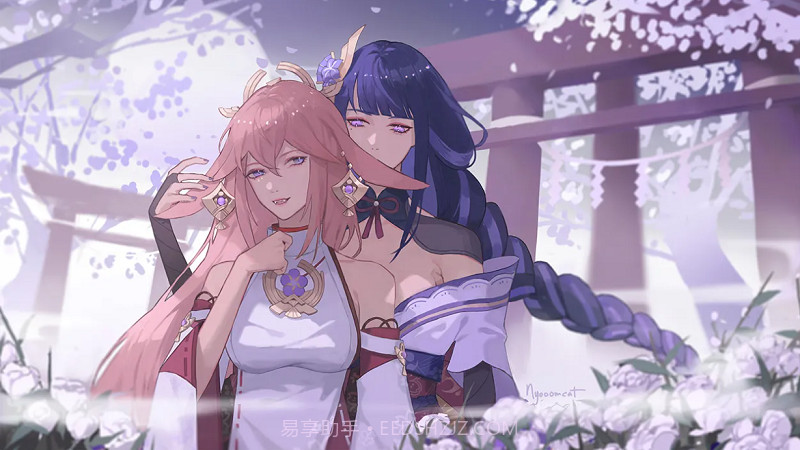 原神八重神子触摸模拟器截图1 原神八重神子触摸模拟器截图1