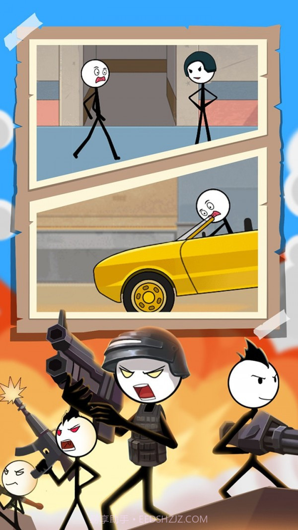 火柴人吃鸡日记4截图3 火柴人吃鸡日记4截图3