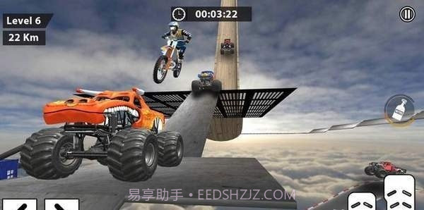 怪物卡车无所畏惧特技赛车截图3 怪物卡车无所畏惧特技赛车截图3