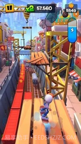 地铁跑酷哈尔滨版(Subway Surf)截图1 地铁跑酷哈尔滨版(Subway Surf)截图1