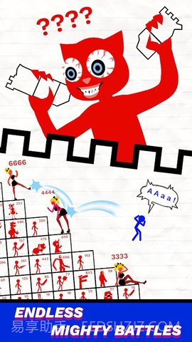 火柴人战斗强大的塔防战争(Stick Battle: Mighty Tower)截图1 火柴人战斗强大的塔防战争(Stick Battle: Mighty Tower)截图1