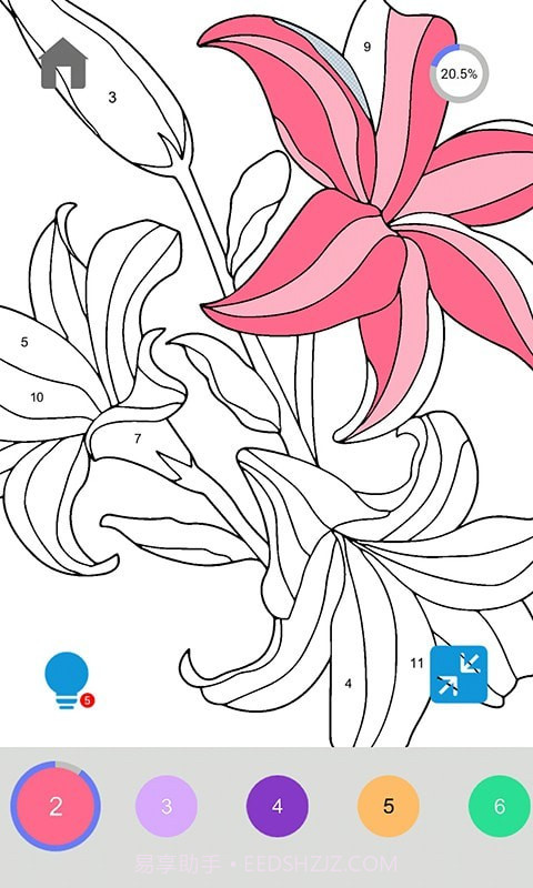 柒绘数字涂色截图5